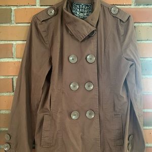 Brown Pea Coat